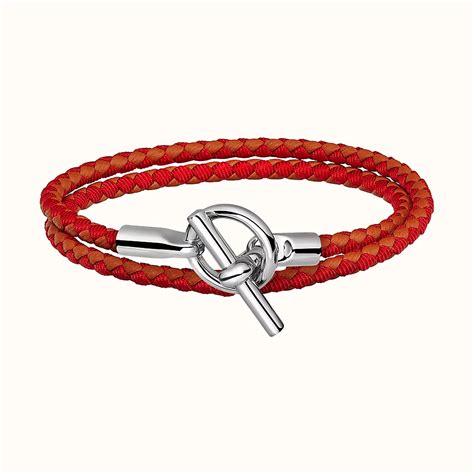 hermes femme bracelet|bracelet hermes argent et cordon.